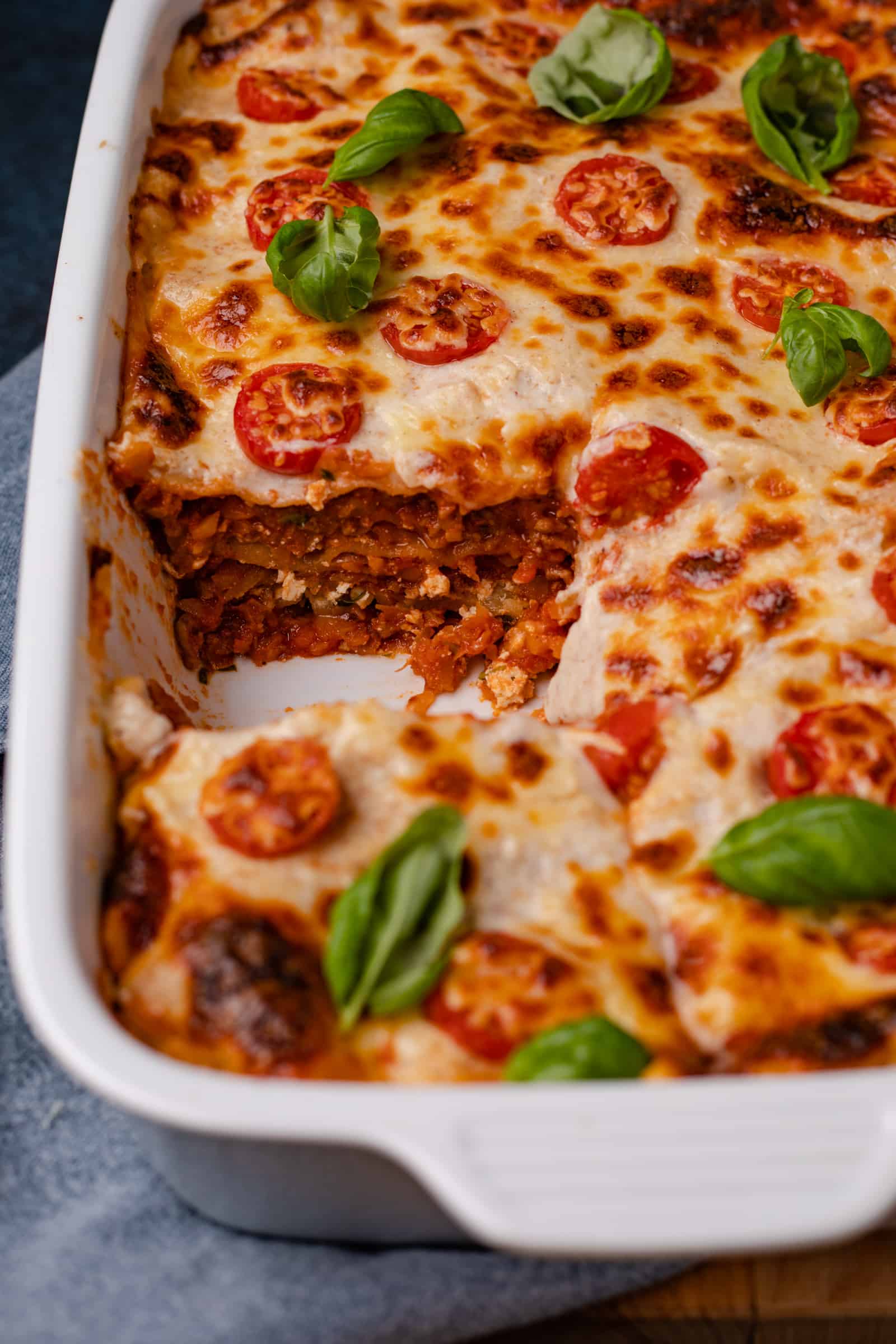 Gezonde lasagne met extra groenten